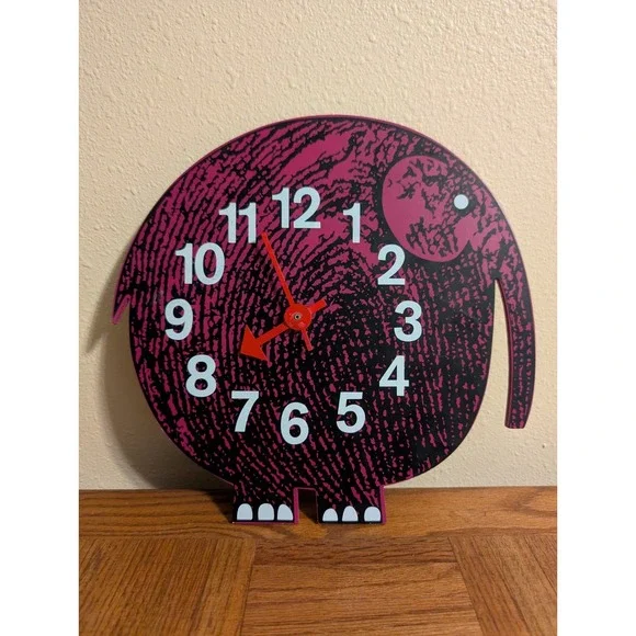 George Nelson Hard-To-Find‎ Elihu The Elephant Zoo Clock 1960s Design Excellent